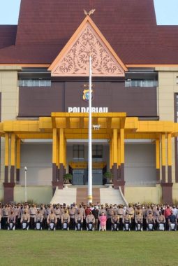 Penyegaran Kepemimpinan Polda Riau, Kapolres Rohil Resmi Berganti