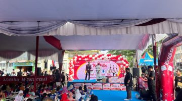 Semaraknya “Lomba Mewarnai Anak Bersama Na Willa” Yang Di Selenggarakan SGM Dan Indomaret Tampak Antusias dan Penuh Semangat