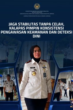 Jaga Stabilitas Tanpa Celah, Kepala Lembaga Pemasyarakatan Kelas 1 Bandar Lampung Pimpin Pengawasan Keamanan dan Deteksi Dini