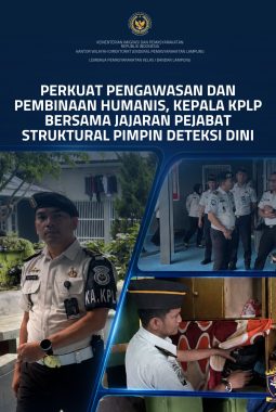 Perkuat Pengawasan dan Pembinaan Humanis, Kepala Kesatuan Pengamanan Bersama Jajaran Pejabat Struktural Pimpin Deteksi Dini Blok Hunian