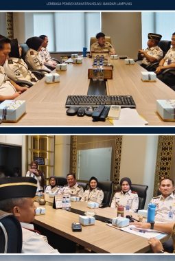 Dampingi Kakanwil Audiensi dengan Ketua DPRD Provinsi Lampung, Kalapas Kelas 1 Bandar Lampung Perkuat Sinergi Lintas Sektor