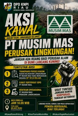 Ratusan Pemuda Riau Geruduk Kejati, KNPI Desak Tersangka Perseorangan Kasus PT Musim Mas