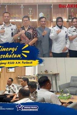 Bangun Sinergi Layanan Kesehatan, Kepala LPKA Tenggarong Kunjungi RSUD A.M. Parikesit